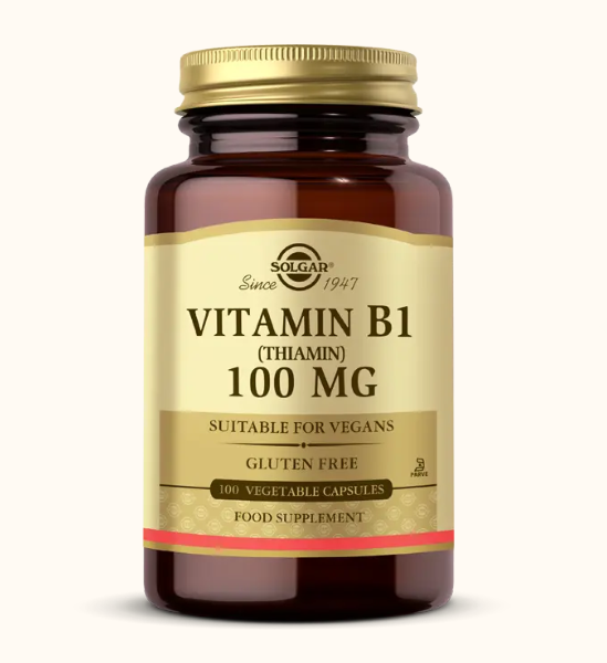 Vitamin B1 (Thiamin) 100 mg (100 Capsule)